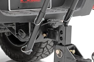 Flag Pole Holder - Rough Country - Dual | 2 Inch Hitch